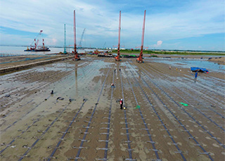 ジオドレーン工法事例2